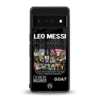 leo messi back phone cover | glass case for google pixel 6 pro