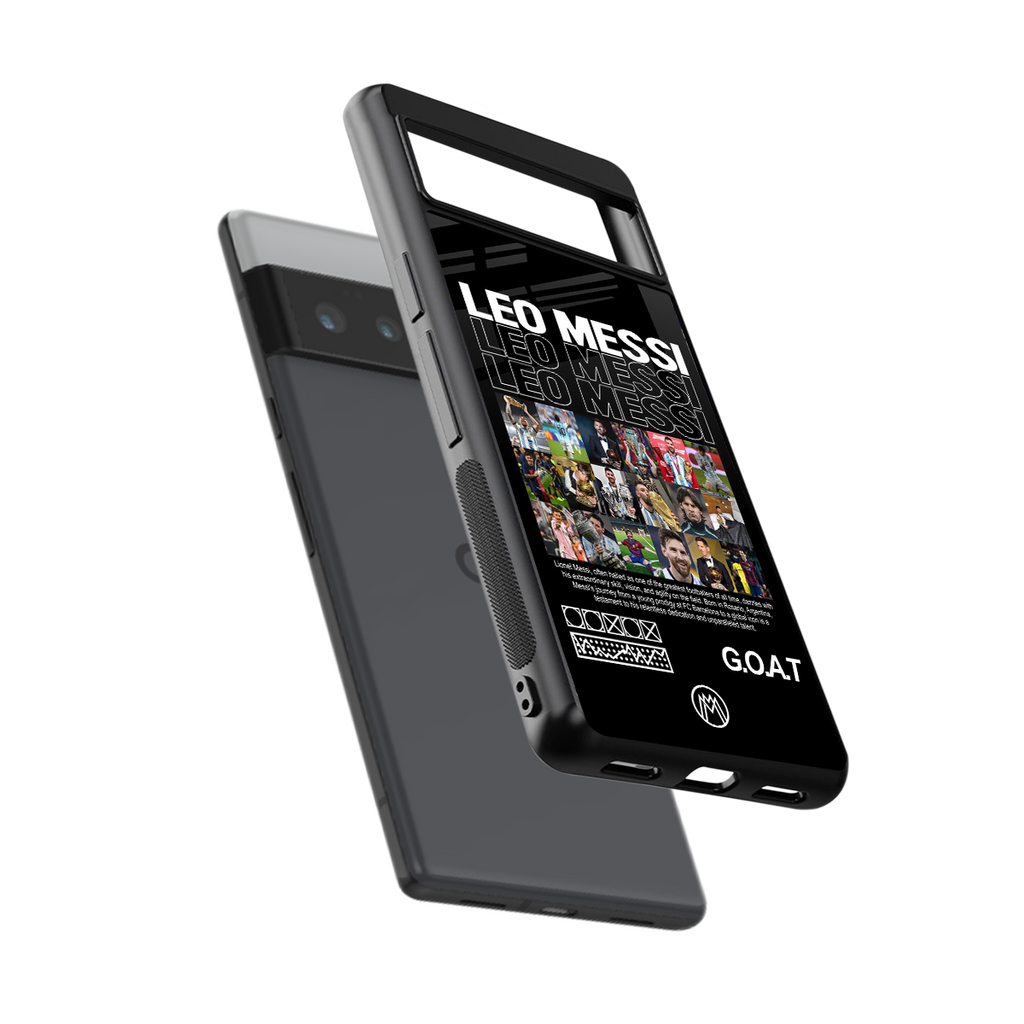 leo messi back phone cover | glass case for google pixel 6 pro