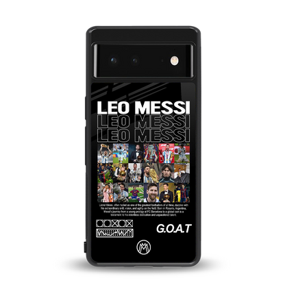 leo messi back phone cover | glass case for Google Pixel 6A