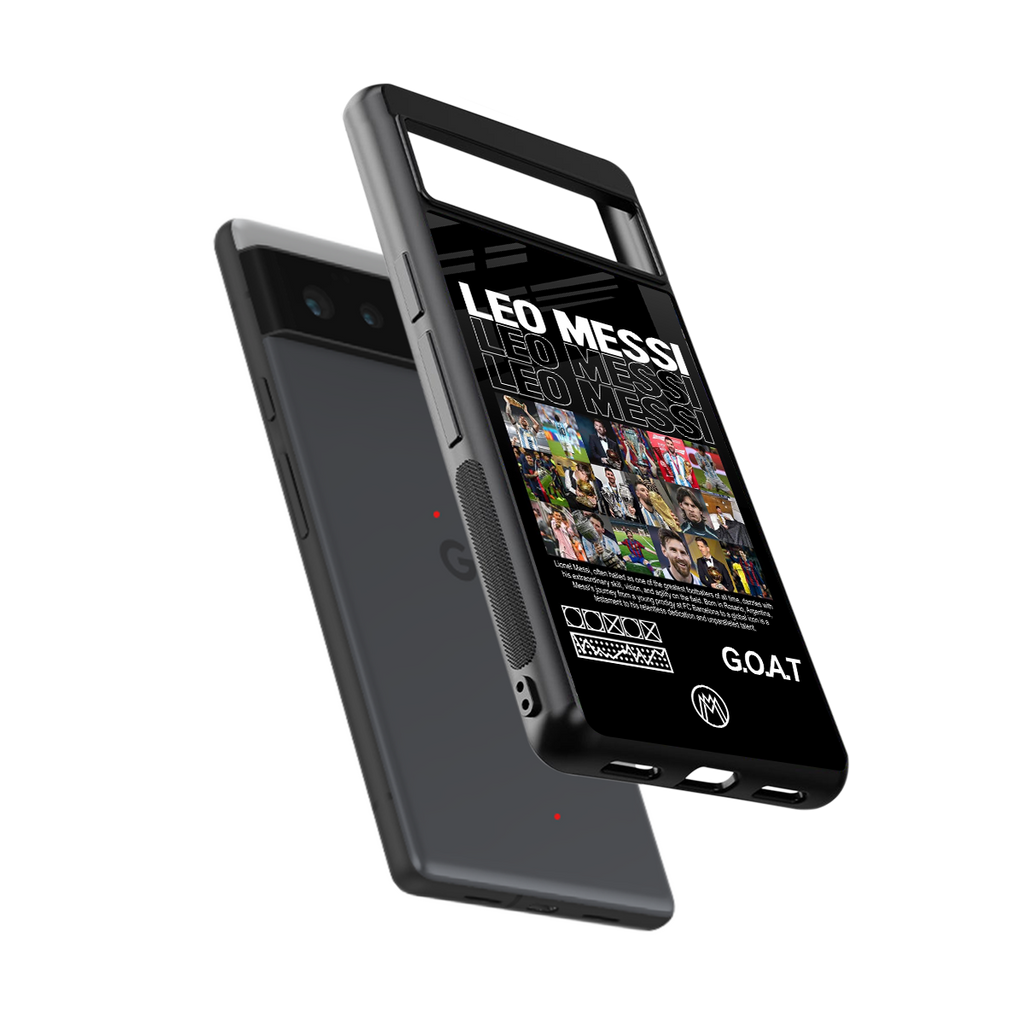 leo messi back phone cover | glass case for Google Pixel 6A