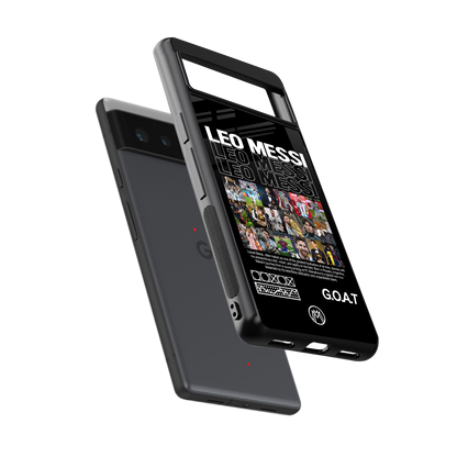 leo messi back phone cover | glass case for Google Pixel 6A