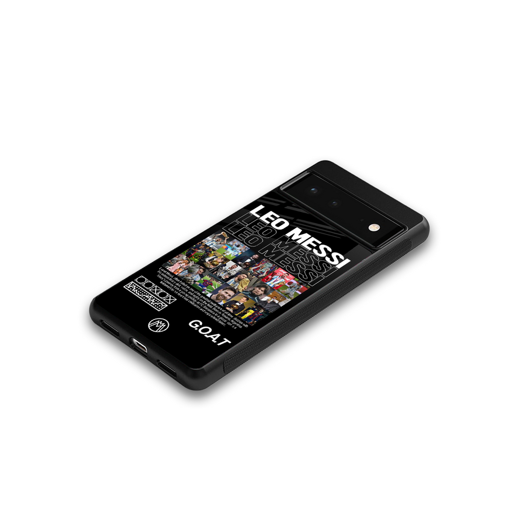 leo messi back phone cover | glass case for Google Pixel 6A