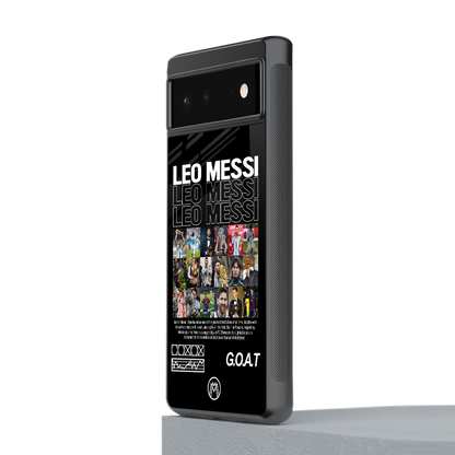 leo messi back phone cover | glass case for Google Pixel 6A