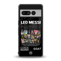leo messi back phone cover | glass case for google pixel 7 pro