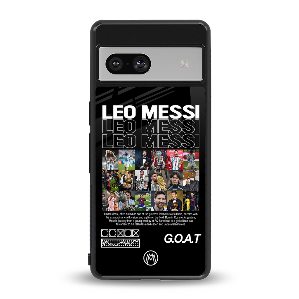 leo messi back phone cover | glass case for Google Pixel 7