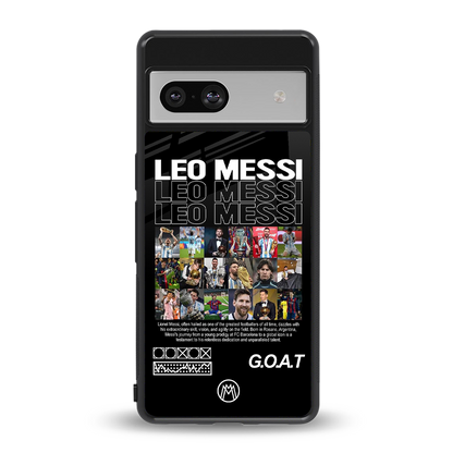 leo messi back phone cover | glass case for Google Pixel 7A