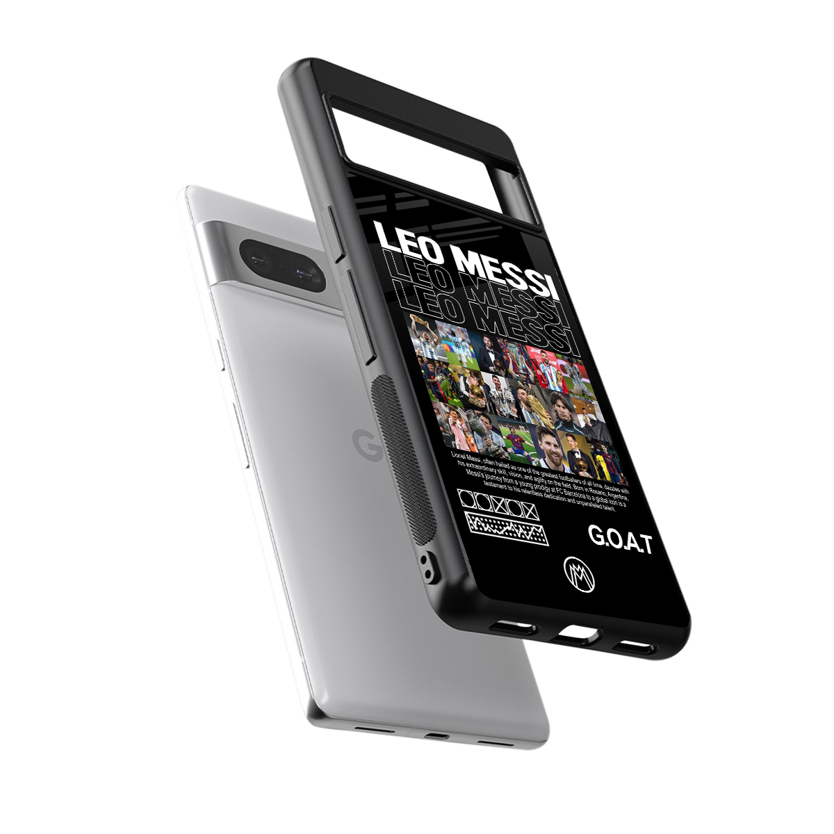 leo messi back phone cover | glass case for Google Pixel 7A