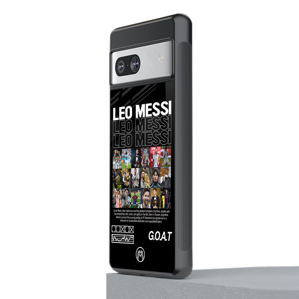 leo messi back phone cover | glass case for Google Pixel 7
