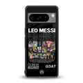 leo messi back phone cover | glass case for google pixel 8 pro