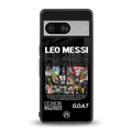 leo messi back phone cover | glass case for Google Pixel 8