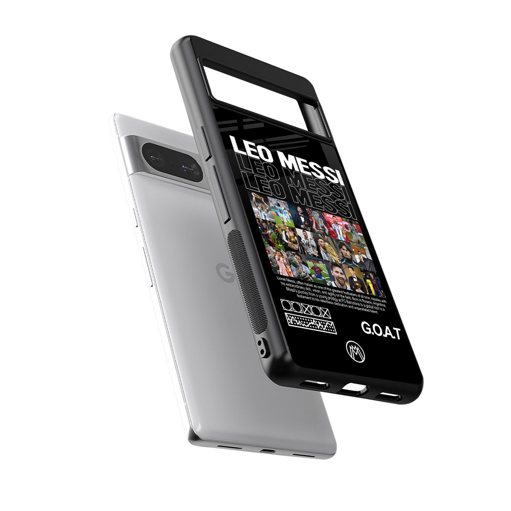 leo messi back phone cover | glass case for Google Pixel 8