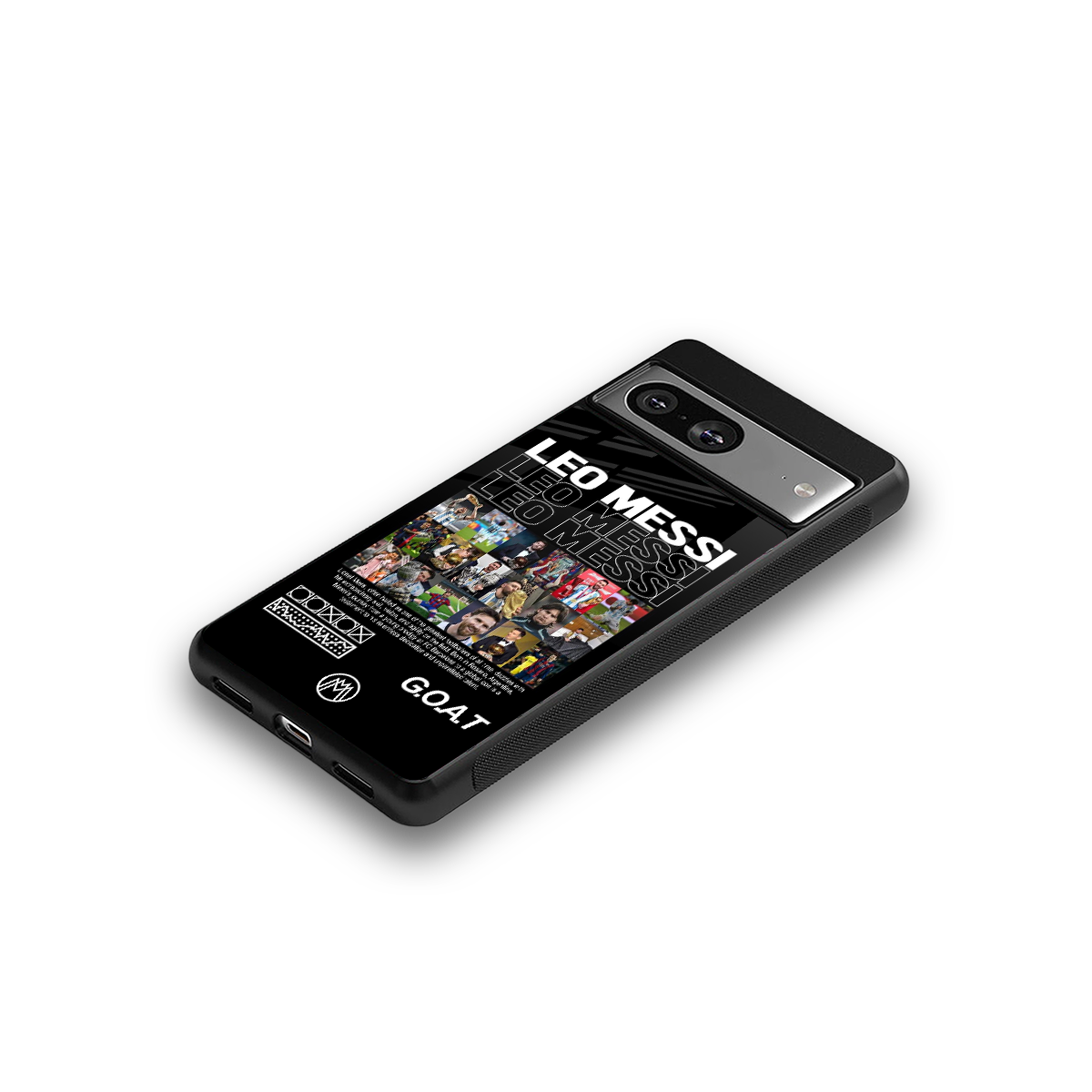 leo messi back phone cover | glass case for Google Pixel 8
