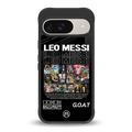 leo messi back phone cover | glass case for google pixel 9