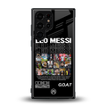 leo messi back phone cover | glass case for samsung galaxy s24 ultra