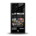 leo messi back phone cover | glass case for samsung galaxy s25 ultra