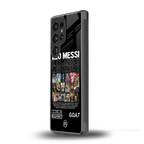 leo messi back phone cover | glass case for samsung galaxy s25 ultra