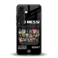 leo messi back phone cover | glass case for samsung galaxy s23 plus