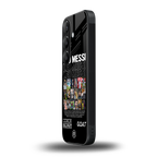 leo messi back phone cover | glass case for samsung galaxy s24 fe
