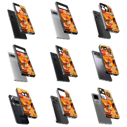 Durable Glass Back Mobile Case for iPhone, Samsung, OnePlus, Google Pixel, Redmi, Vivo, Oppo