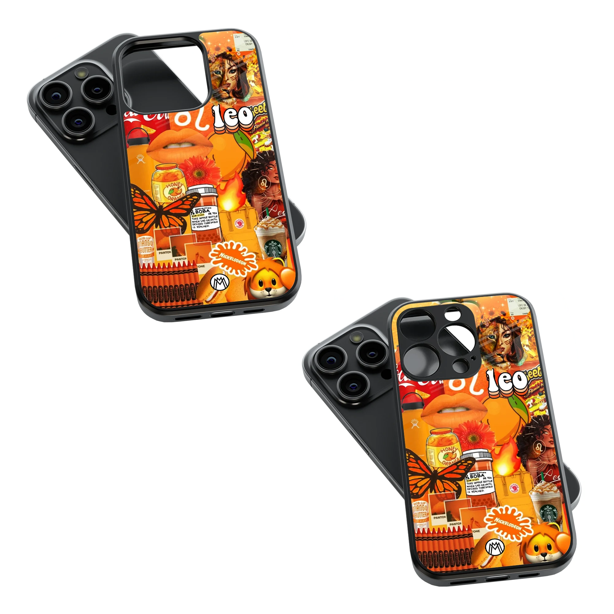 Trendy Glass Back Mobile Case for iPhone, Samsung, Redmi, OnePlus, Google Pixel, Motorola