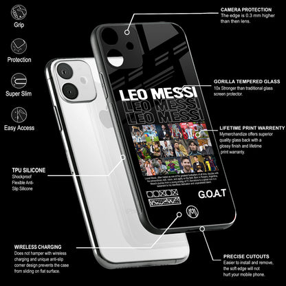 Leo Messi Phone Cover | Glass Case