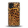 leopard fur back phone cover | glass case for nothing phone 1