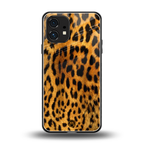 leopard fur back phone cover | glass case for nothing phone 1