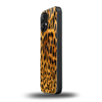 leopard fur back phone cover | glass case for nothing phone 2