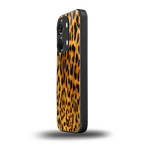 leopard fur back phone cover | glass case for oneplus nord 3