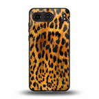 leopard fur back phone cover | glass case for oneplus nord 4