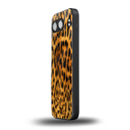 leopard fur back phone cover | glass case for oneplus nord 4