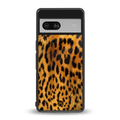 leopard fur back phone cover | glass case for Google Pixel 7