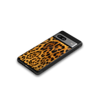leopard fur back phone cover | glass case for Google Pixel 7