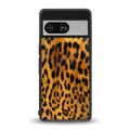 leopard fur back phone cover | glass case for Google Pixel 8