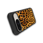 leopard fur back phone cover | glass case for google pixel 9