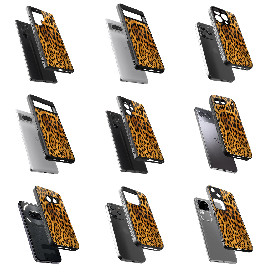 Durable Glass Back Mobile Case for iPhone, Samsung, OnePlus, Google Pixel, Redmi, Vivo, Oppo