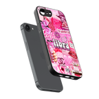 libra aesthetic collage back phone cover | glass case for iphone 16e
