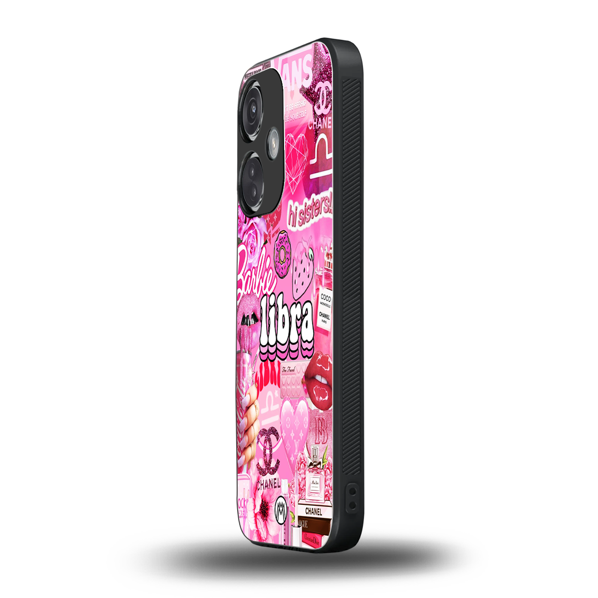 libra aesthetic collage back phone cover | glass case for oneplus nord ce 3