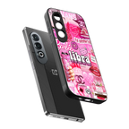 libra aesthetic collage back phone cover | glass case for oneplus nord ce 4