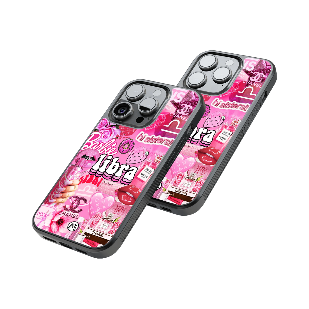 Protective Glass Back Phone Case Compatible with iPhone, Samsung, OnePlus, Pixel & More