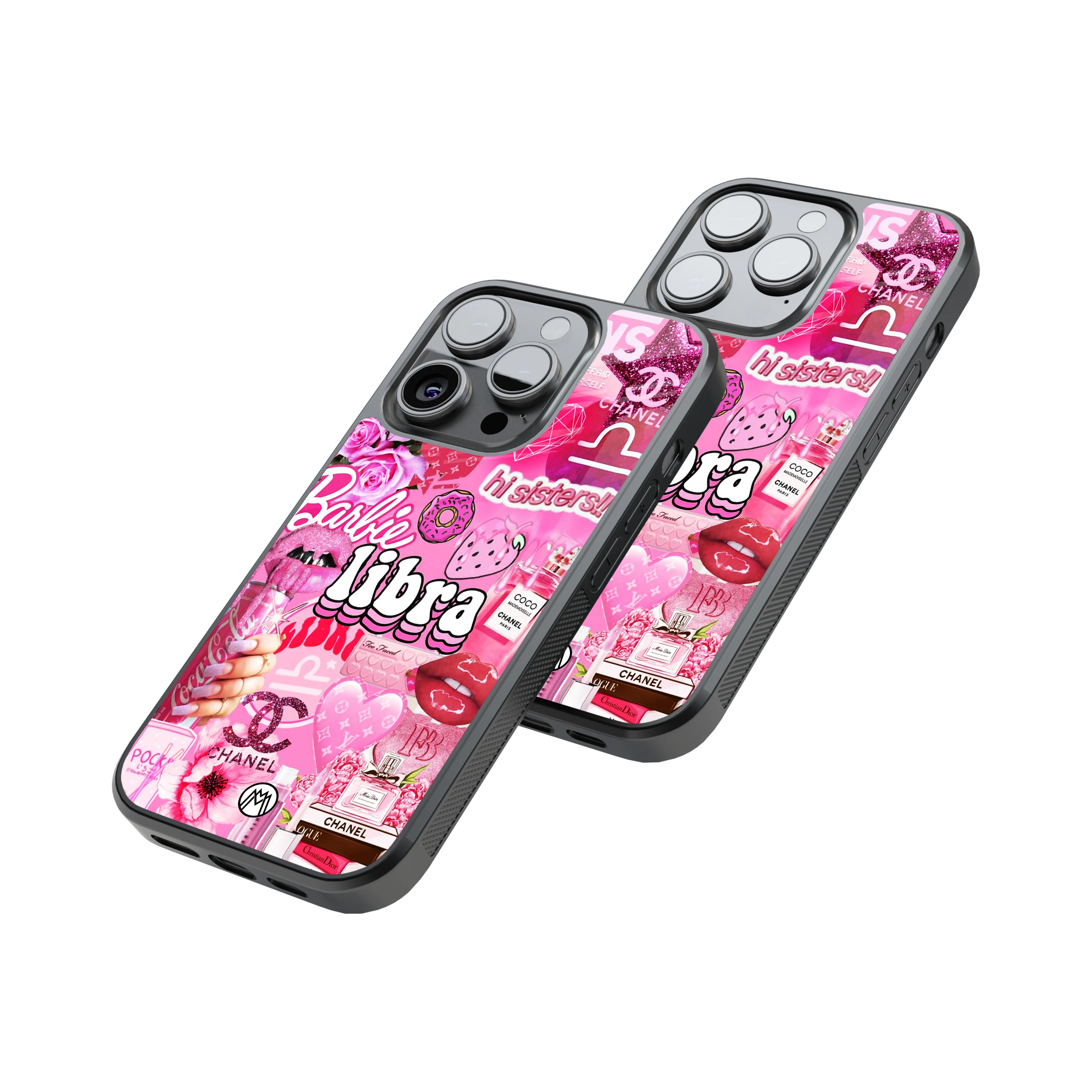 Protective Glass Back Phone Case Compatible with iPhone, Samsung, OnePlus, Pixel & More