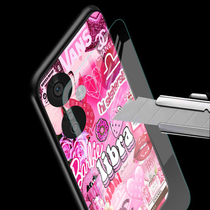 Libra Aesthetic Collage Phone Cover | Glass Case