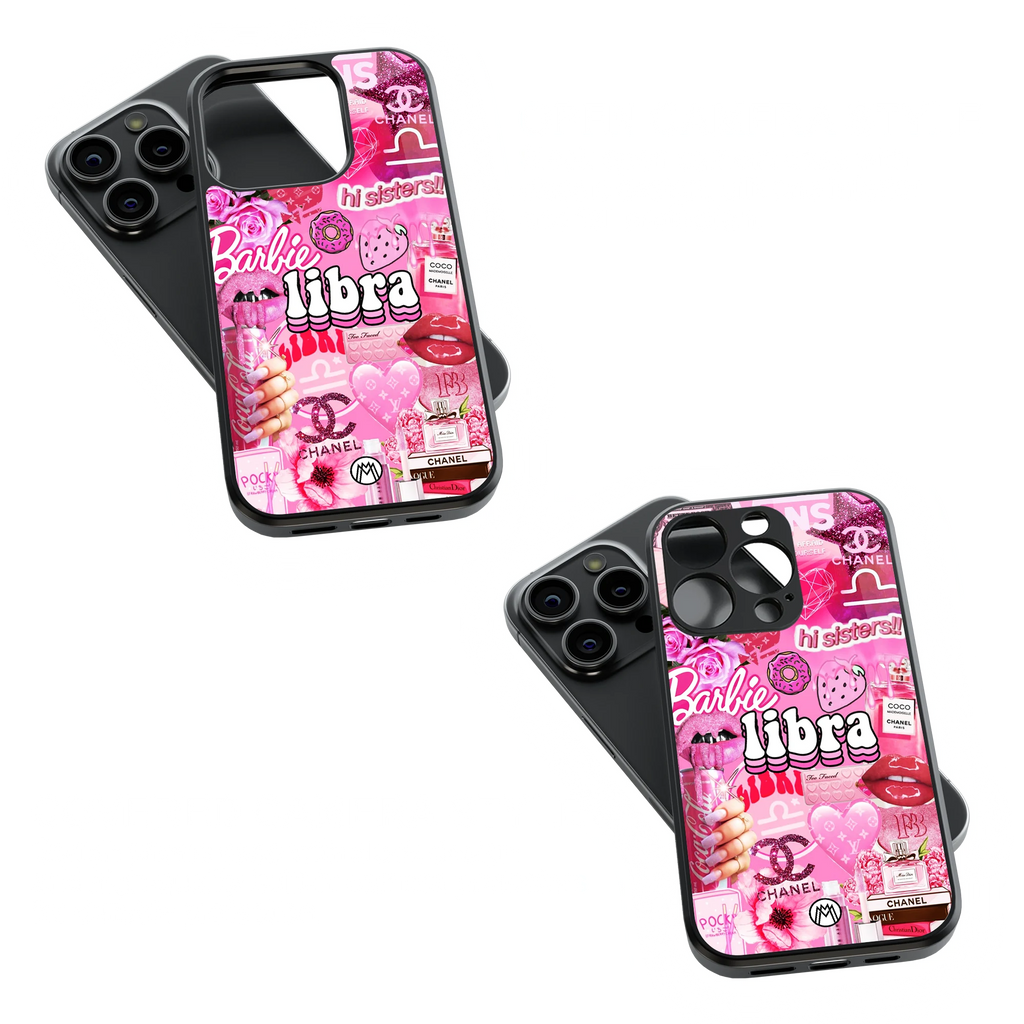 Trendy Glass Back Mobile Case for iPhone, Samsung, Redmi, OnePlus, Google Pixel, Motorola