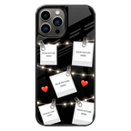 Polaroid Personalised Glass Phone Case
