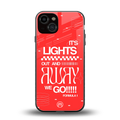 lights out back phone cover | glass case for iphone 13