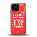 lights out back phone cover | glass case for iphone 14 pro max