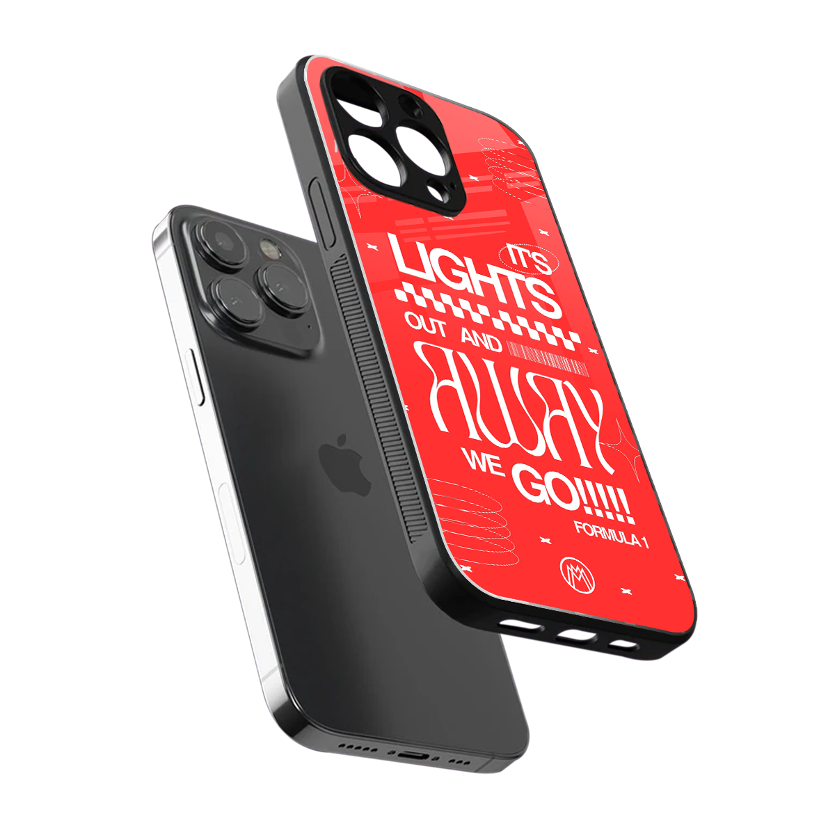 lights out back phone cover | glass case for iphone 15 pro max