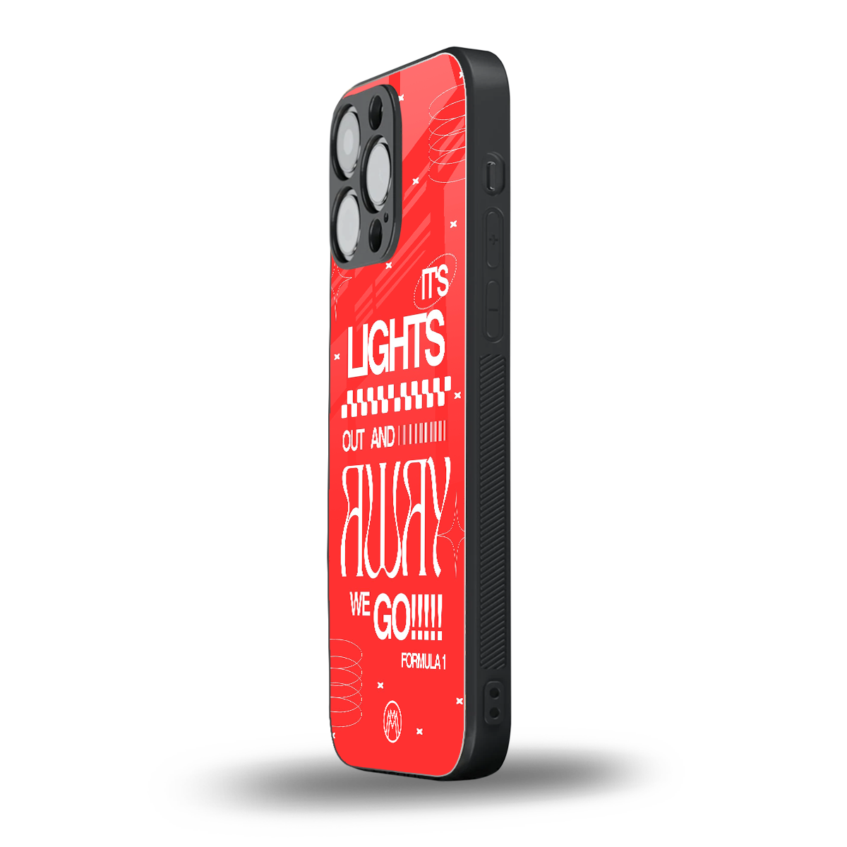 lights out back phone cover | glass case for iphone 14 pro max