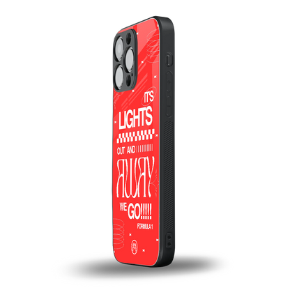 lights out back phone cover | glass case for iphone 14 pro max