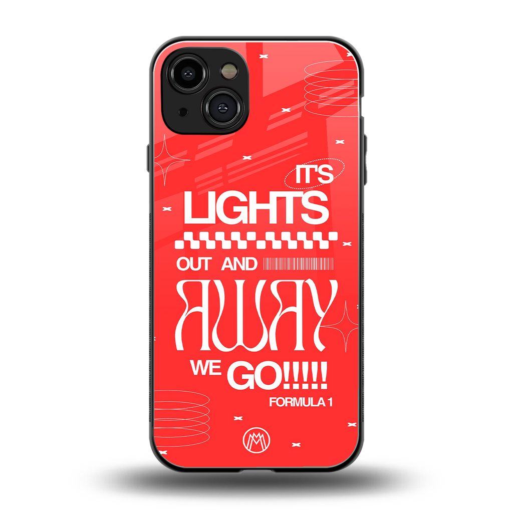lights out back phone cover | glass case for iphone 15